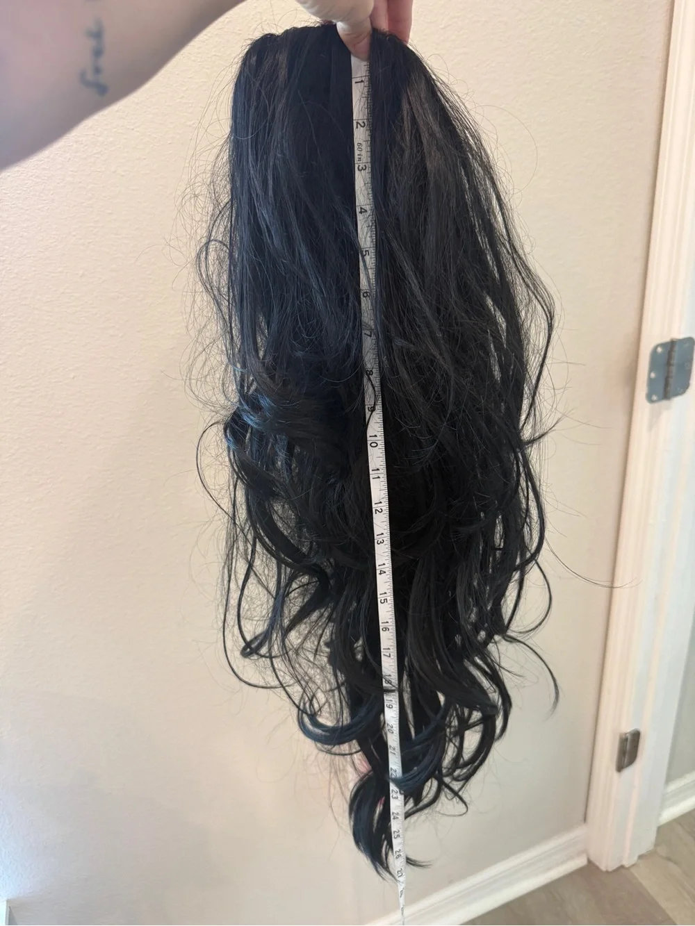 Black Wig Long Curly Wavy Costume Cosplay Halloween Daily Wear ~26